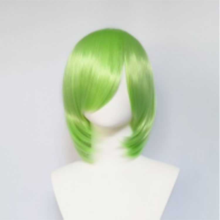 Full-Length Wavy Dark Brown Fiberglass Wig - Perfect for Historical Characters