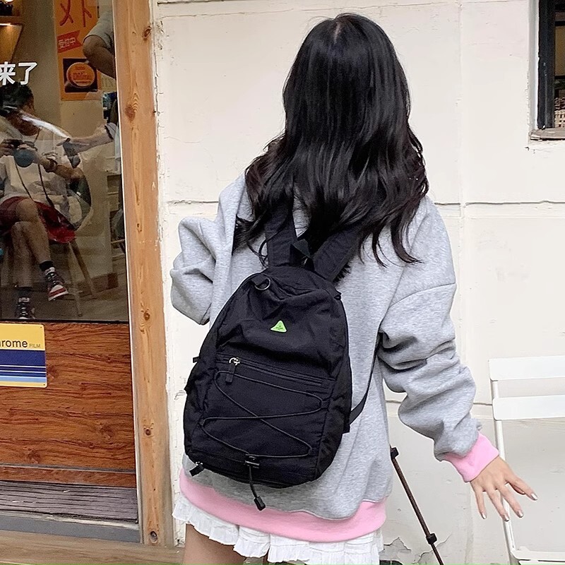 fashion 2025 Autumn New Women's Backpack Outdoor Sports Hiking Bag New Color blocked Student Backpack Suitable Lightweight Backpack New Designer 