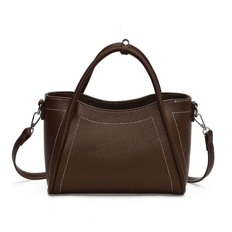2025 New Large Capacity High-End PU Shoulder Handbag Niche Daily Commuter Soft Leather Wing Bag for Women