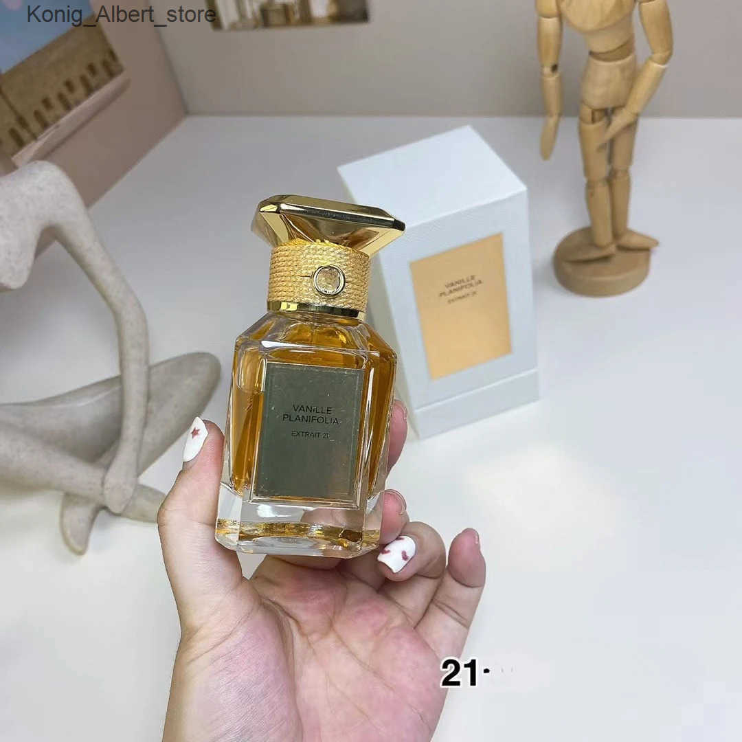 Classic Perfume Collection Vanille Planifolia Extract No21 Vanilla No6 Iris No1 Rose Womens Body Fragrance Spray L250808