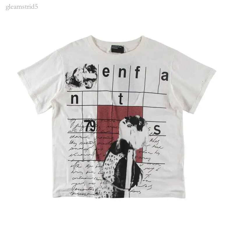 enfants riches deprime t shirt erd shirt Luxury Brand Top Letter print UK RICH AND DEPRESSING CHILDREN E.R.D.Short Sleeve Men Women Cotton Tee ERD T-shirts f6f