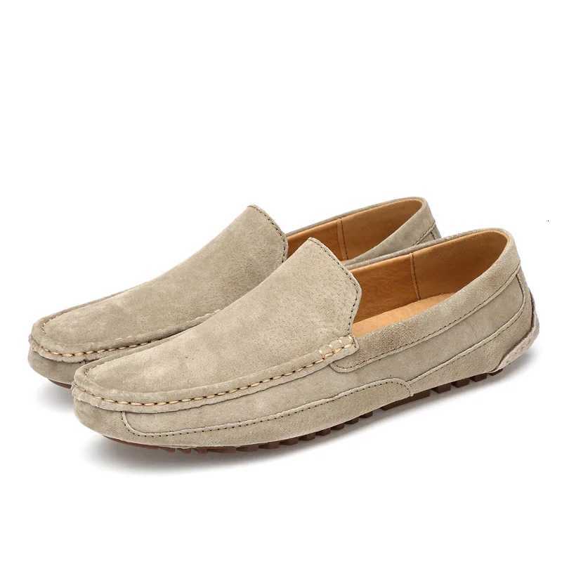 2021 Luxury Suede Leather Men Loafers Casual Shoes For Men Boat Shoes Handmade Men Slip-on Driving Shoes Male Moccasins Zapatos99 W250808