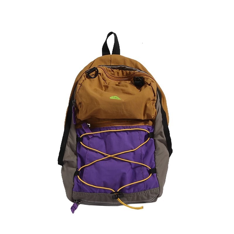 fashion 2025 Autumn New Women's Backpack Outdoor Sports Hiking Bag New Color blocked Student Backpack Suitable Lightweight Backpack New Designer 
