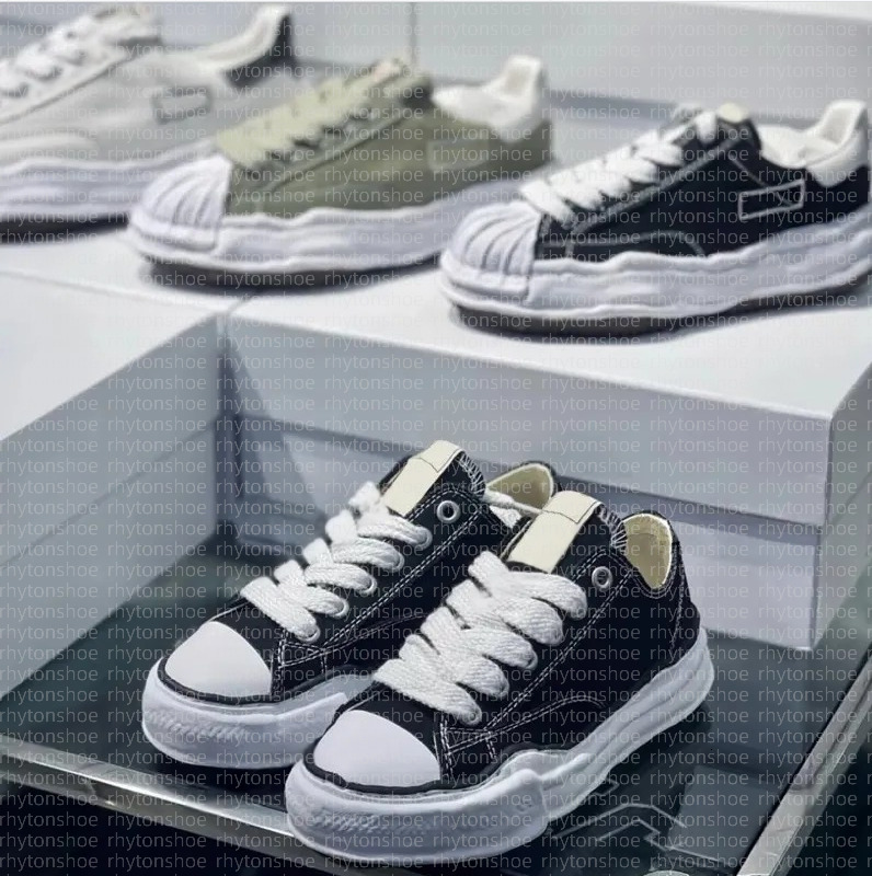 Designer Miharas Peterson OG Sole Canvas Mastermind Blakey Shoes Mihara Men Women Casual Dissoed Natural Hank Blue Purple Green Black Sneakers EUR 35-45