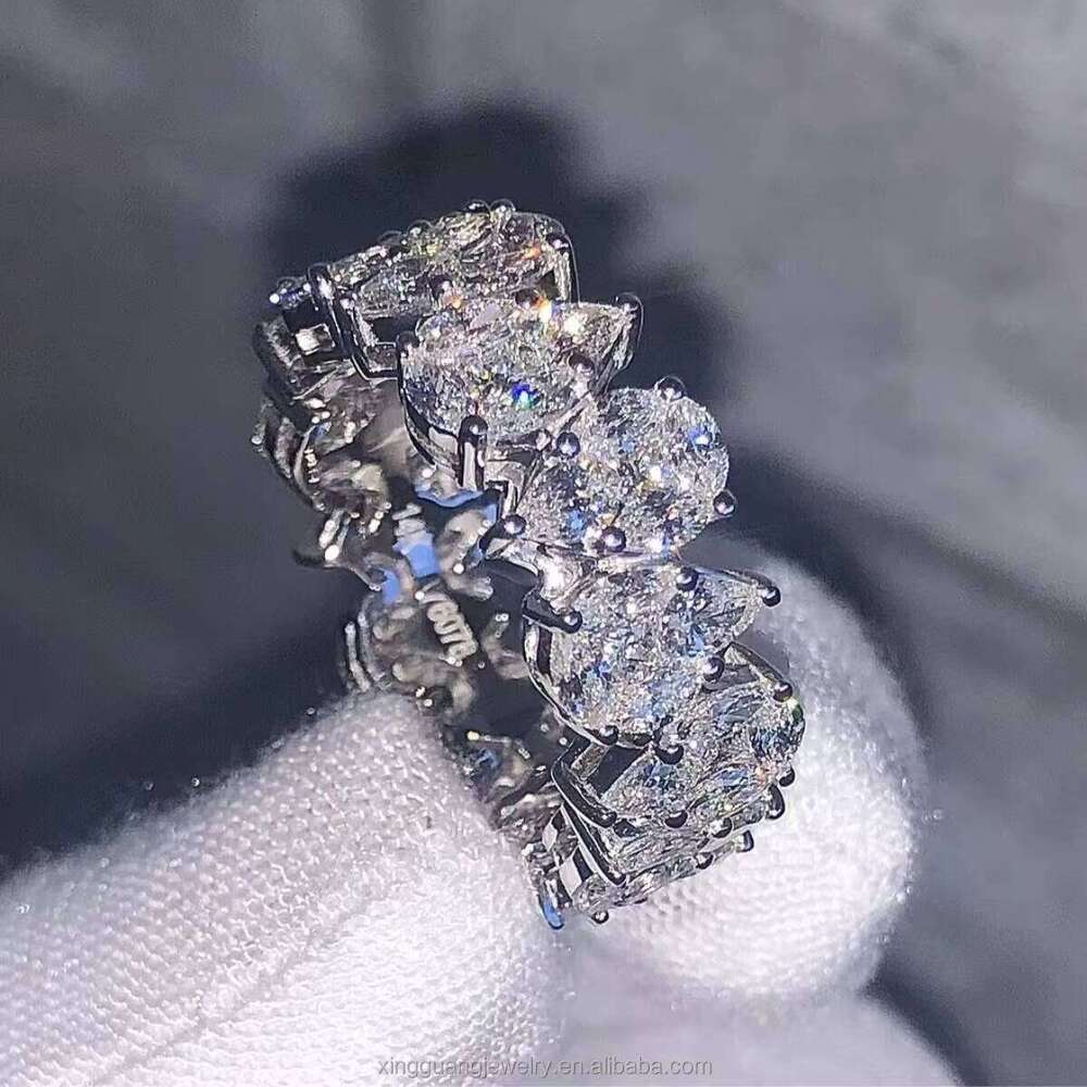 XG Factory Price Grown Custom 9 10 14 18 k Gold Fine Rings Lab Dia Jewelry