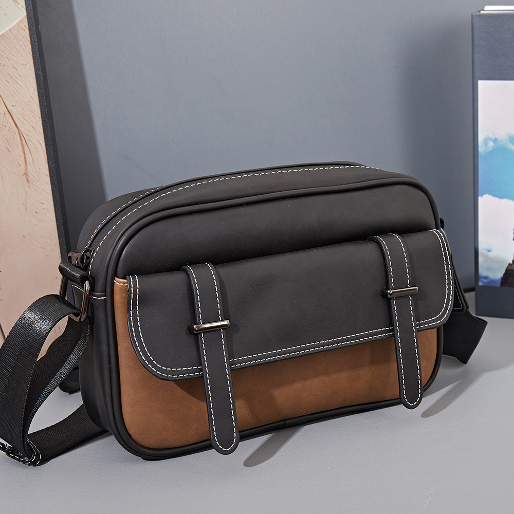 Luxury Brand Designer Bag 2025 New Men's Single Shoulder Small Bag Trendy Brand Retro Fashion Single Shoulder Bag Crossbody Bag Outdoor Messenger