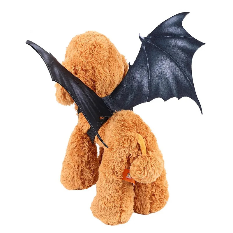 1pc Halloween Pet Party Decorations Cats Ghost Festival Costumes Dogs Bat Wings Cloth Dressup Gifts Christmas 250808