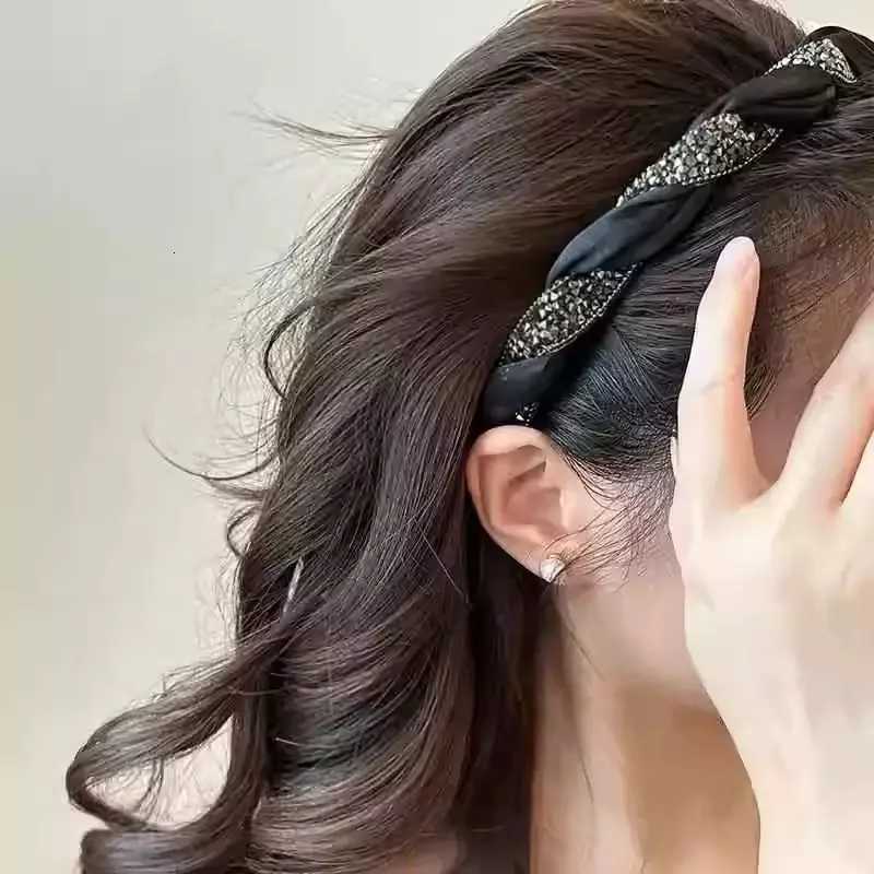 Retro Rhinestone Band High-End Exquisite Hair Accessories For Women Y250808