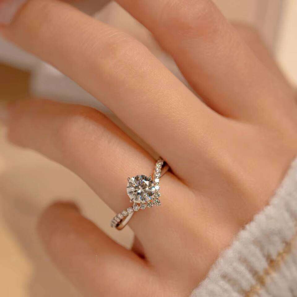 Wholesale Jewelry Hot Seal Classic Wedding Woman Ring 10k/14k/ Gold Sterling Sier Custom Trendy Rings