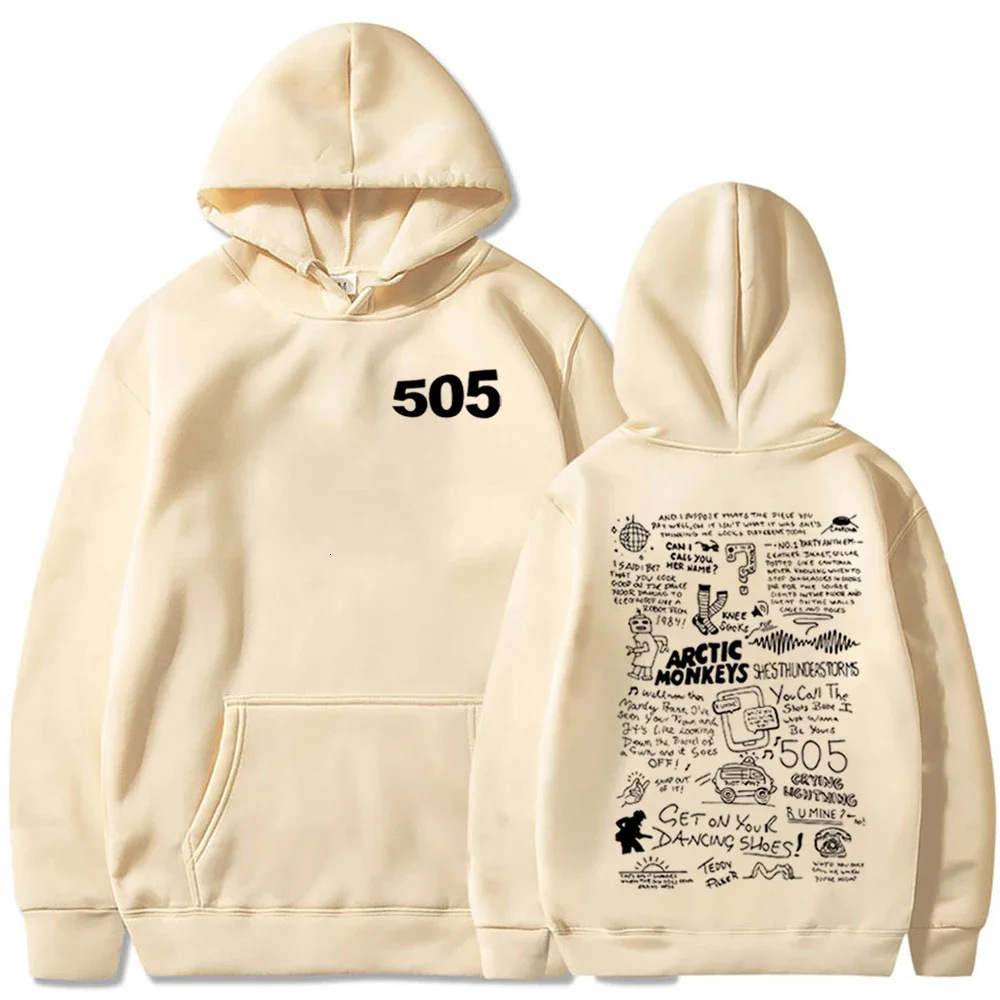 Free Shipping Designer Hoodie 505 Arctic Monkey Music Hoodie Arctic Monkey Merch