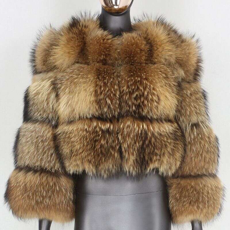 Clothing Best-Selling Jackets Imitation Raccoon Splicing Women's Artificial Fur