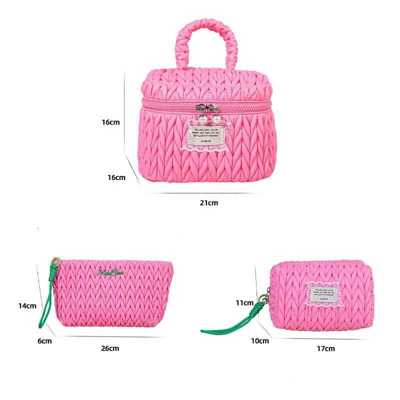 Reliable Mti Color Makeup Bag for Wen High-End Large Capacity Cosmetic Storage Pouch High Value Beauty Organizer Y250808