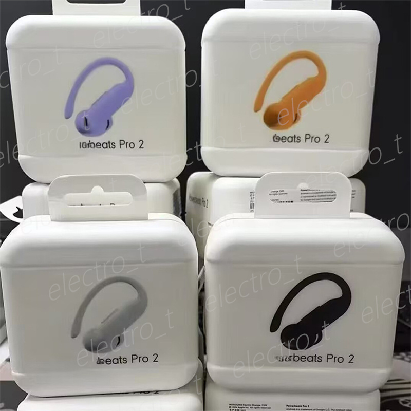 TWS Powerbeat Pro 2 Power Beat Wireless Headphone Ear Hook EarBuds Bluetooth Earphone Reduction Stereo Sound Headset for iPhone 17 16 15 14 13 12 Pro Max
