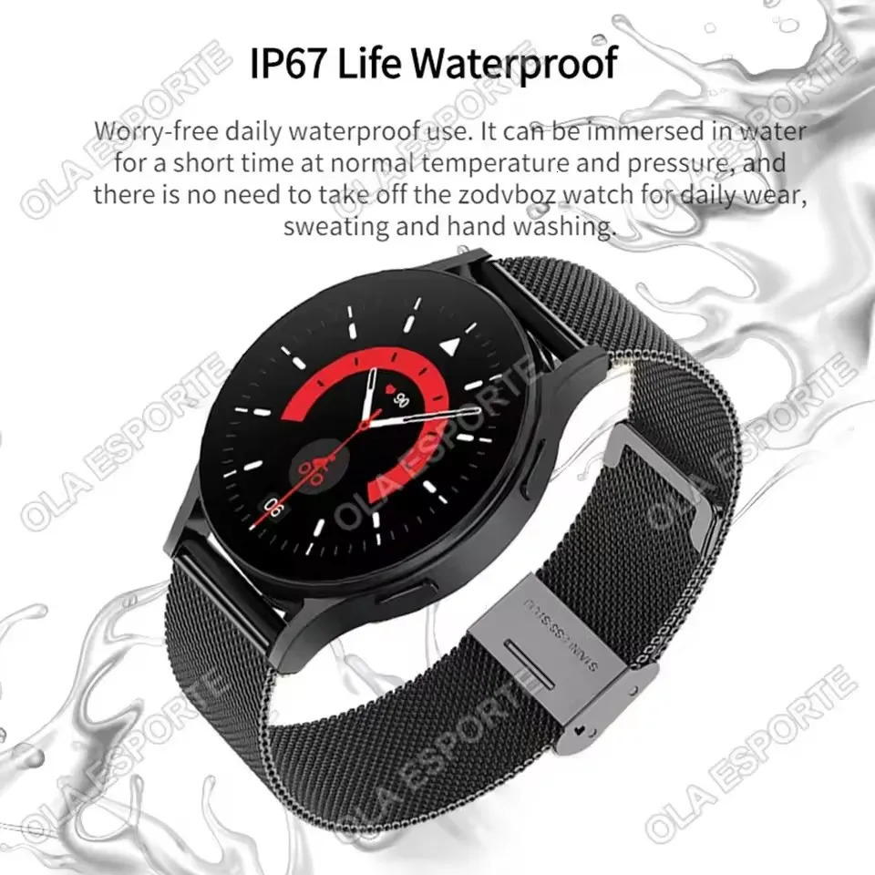 Women SmartWatch Bluetooth Call Lady Watches Sport Waterproof Heart Rate Sleep Smart Watch for Present Gift 250808