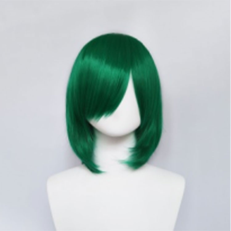 Fashionable Dark Brown Cosplay Wig Featuring Realistic Strands & Stylish Air Styled Fringe