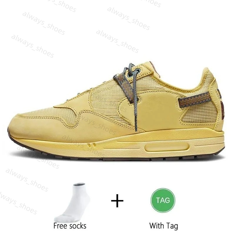 New 87 Women Men Running Shoes 1 x Concepts Far Out Heavy Mellow 87s Blueprint La Ville Lumire Wabi-Sabi TS Saturn Gold Baroque Brown 36-45 88