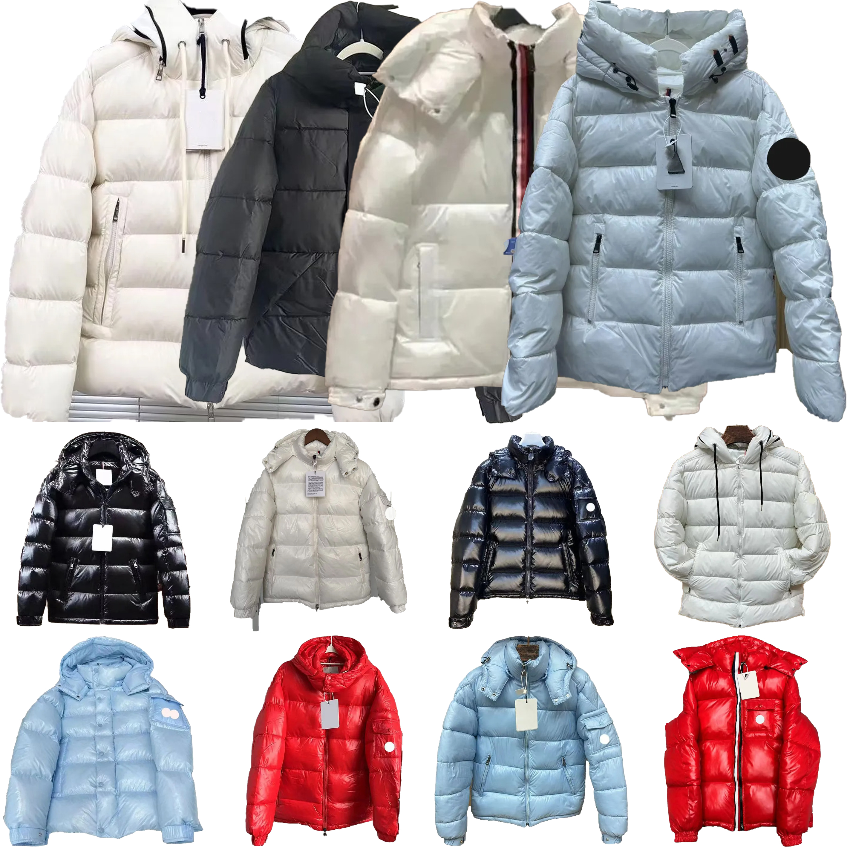designer down jacket High quality stylish down jacket with NFC Men's Winter Puffer Jacket - Warm Insulated Outerwear for Cold Weather.
