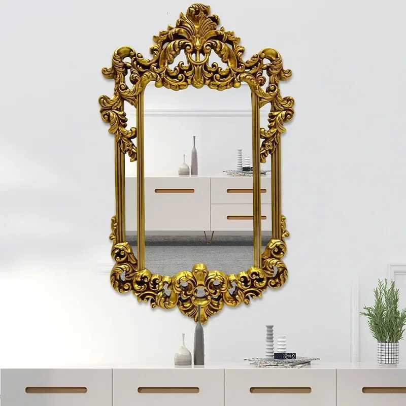 Bathroom Mirror Luxury Living Room Wall Decoration Cosmetic Mirror Wall Hanging Decor Kawaii Mirror Room Decor Aesthetic Z250807