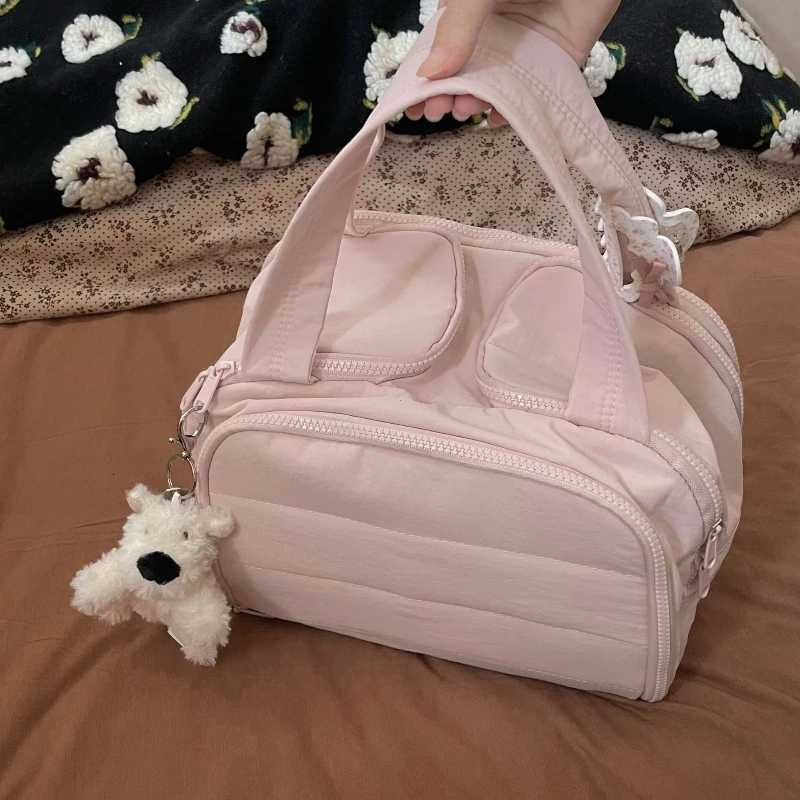 Large Capacity Cosmetic Bag Fem Travel W Handbag Bathro Partition Shower Makeup Pouch Unisex Toiletries Organizer Purse Y250808