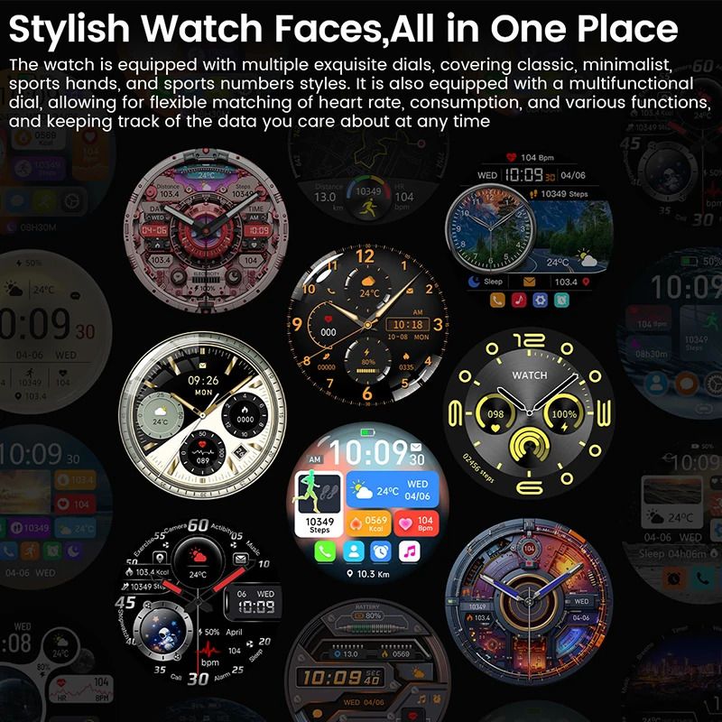 For GT5 Pro Smart Watch Men AMOLED Screen GPS Motion trajectory Heart Rate Bluetooth Calls SmartWatch Waterproof 250808