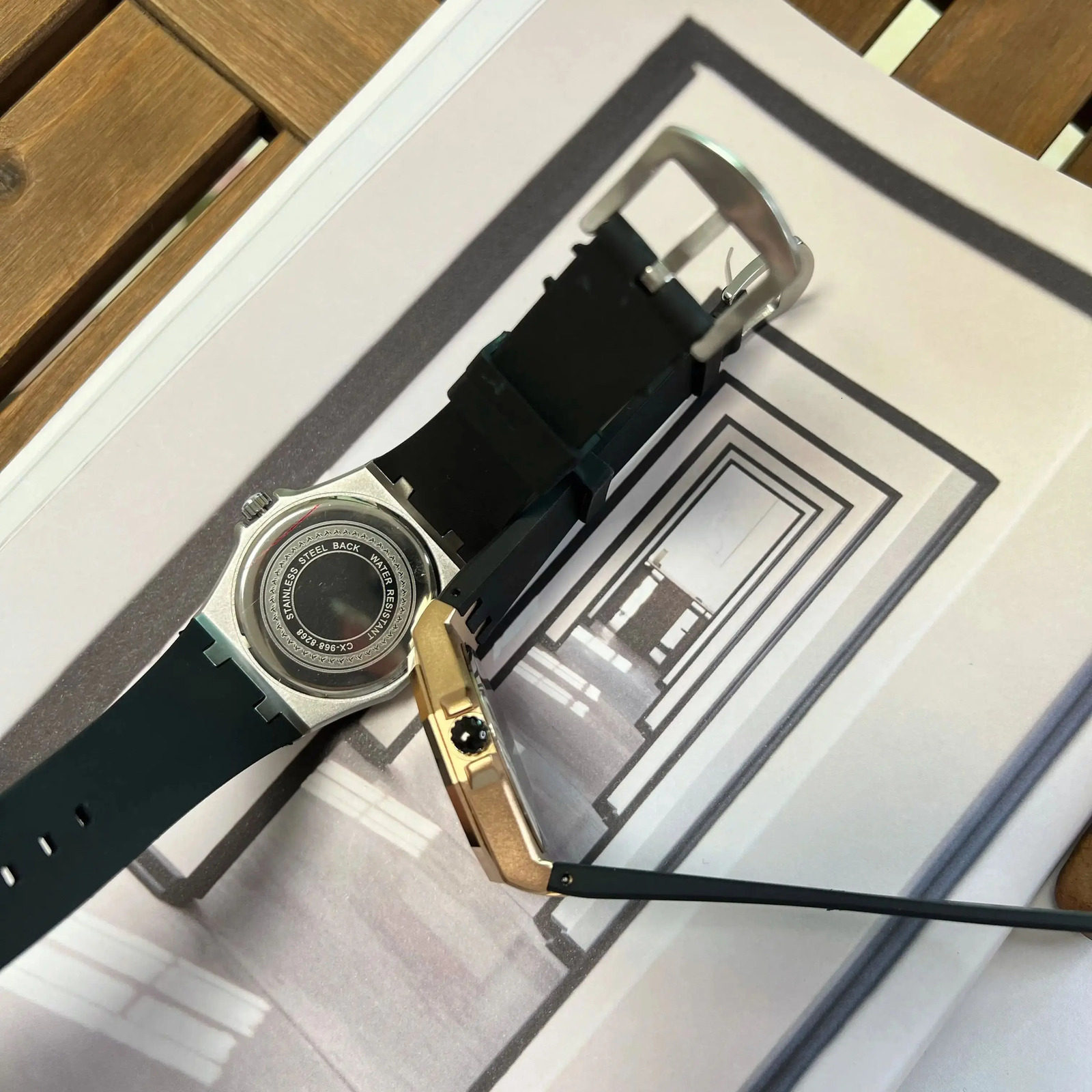 CHENXI Leisure Fashion Silicone Strap Mens Watch Waterproof Luminous Calendar Round Dial Quartz Watches for Men Student 250807