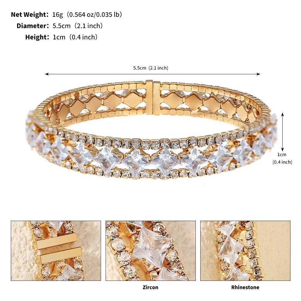 Elegant and Versatile Claw Chain Bracelet Luxury Rhinestone Unique Womens Bracelet Wedding Bride Jewelry as a Gift Z250807