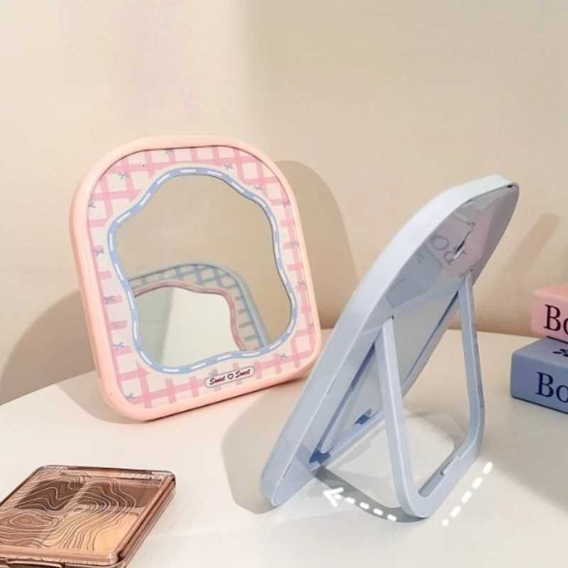 2025 Kawaii Cheese Makeup Mirrors for Women Room Decoration Cute Wall-mounted Mirror Japan Style Mini Portable Mirrors Wholesale Z250807