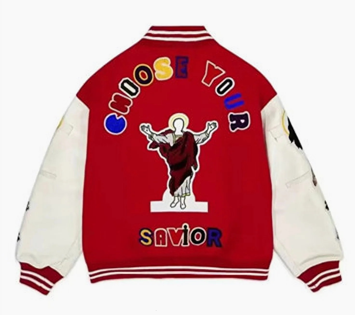 VIntage Varsity Jackets Men Oversized Collage Baseball Jackets Embroidered Spliced PU Leather Sleeves Women Baseball Coat 250805