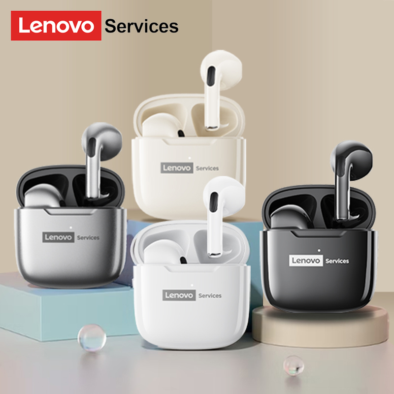 LenovoServices New Bluetooth 6.0 Headphones In-ear Call noise cancellation Earphones Sports Sensorless Cinema-grade IMAX original sound quality Earbud