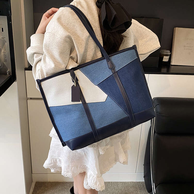 Niche Design Luxury Single Shoulder for Women Designer 2025 New Tote Color-Block Commuter bags Tote Fashion Underarm Bag