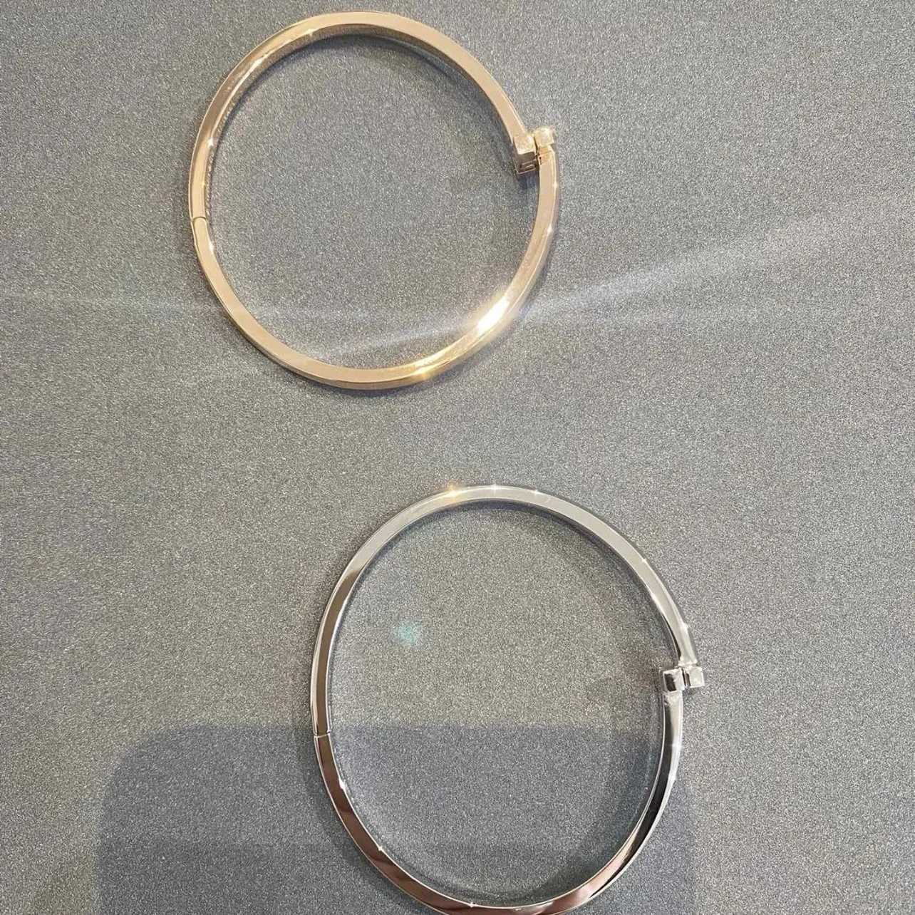 New pure silver S925 T-shaped minimalist design fashionable high-end bracelet suitable for womens holiday gifts. y250808