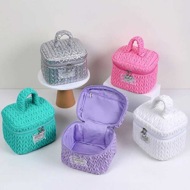 Reliable Mti Color Makeup Bag for Wen High-End Large Capacity Cosmetic Storage Pouch High Value Beauty Organizer Y250808