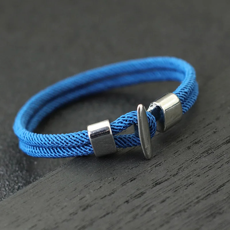 51Luckind Simple n Milan Rope Bracelet Handmade Men Women Outdoor Survival Braclet For Camping Armband Thread Jewelry 250808