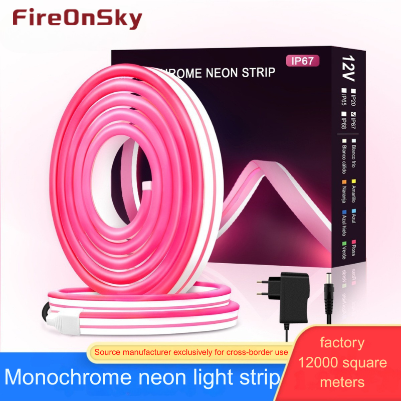 RGBLED Controlled Colorful Neon Light Strips Brighten Your Space Remotely-HCP074