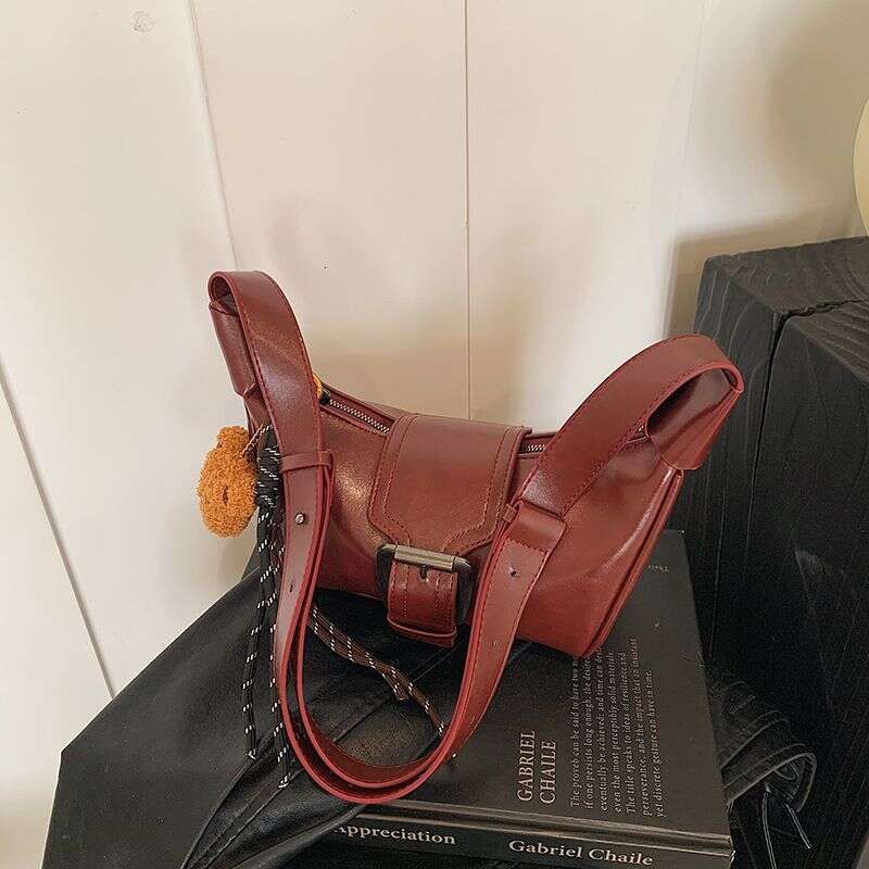 High end niche handbag women new autumn and winter single shoulder crossbody bag with versatile texture for