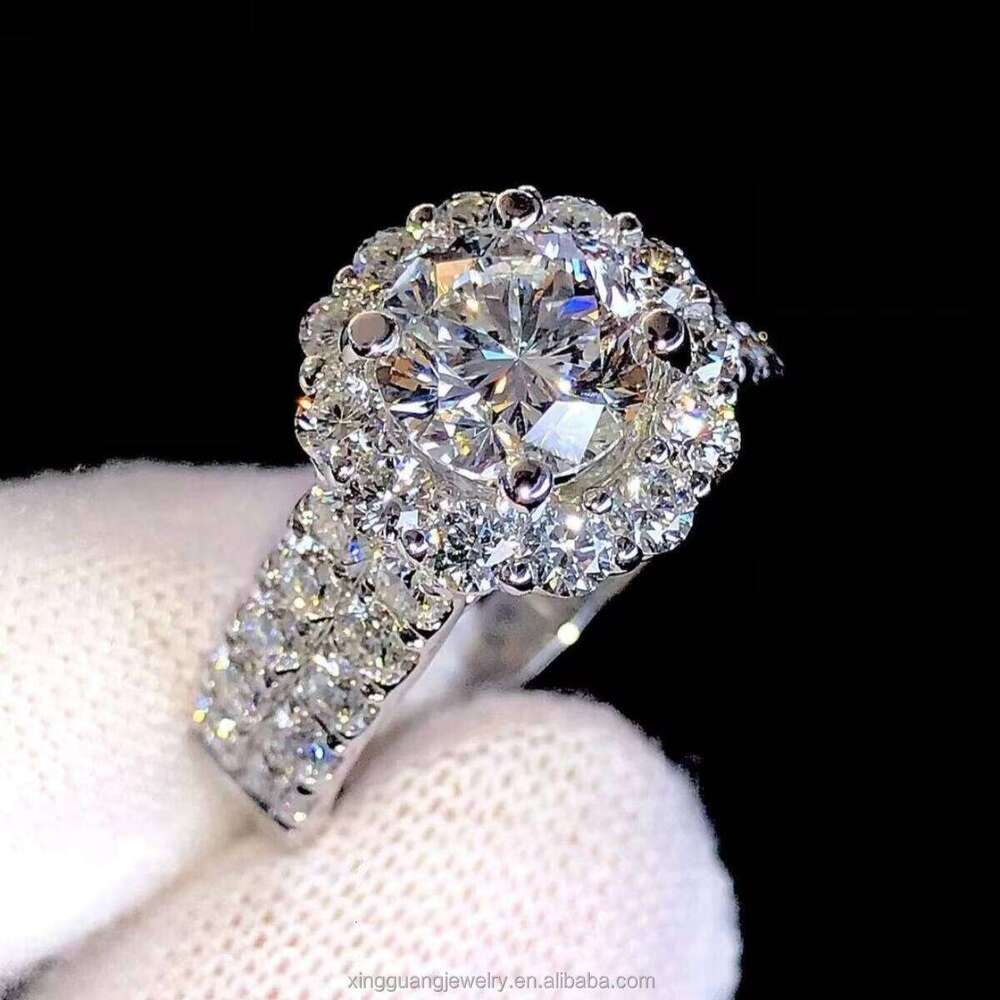 XG Factory Price Grown Custom 9 10 14 18 k Gold Fine Rings Lab Dia Jewelry