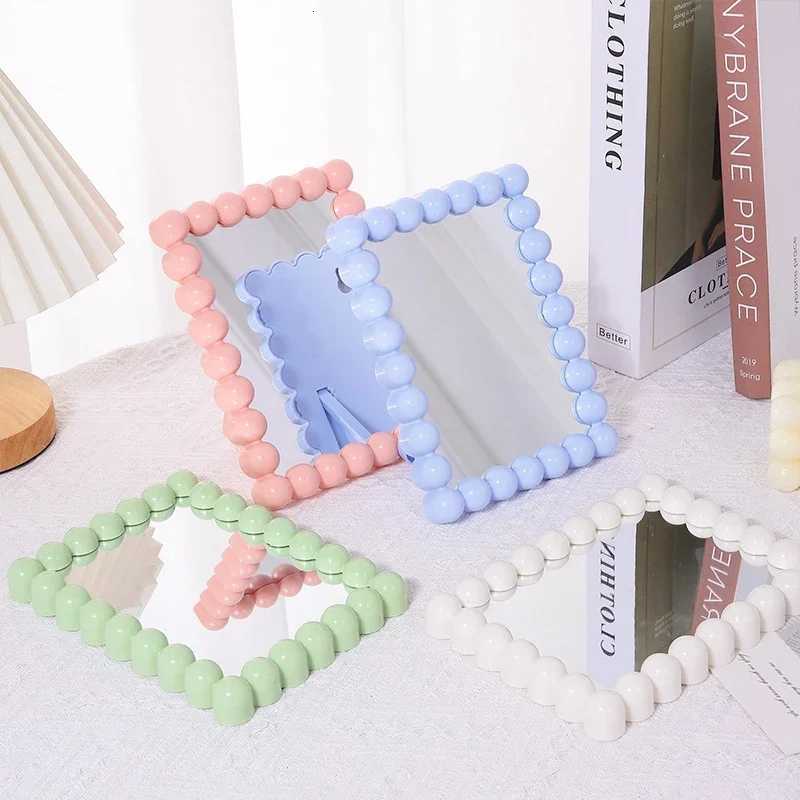 Candy Flower Makeup Mirror Bedroom High Appearance Level Creative Folding Mirror Upright Portable High-end Dressing Mirror New Z250807