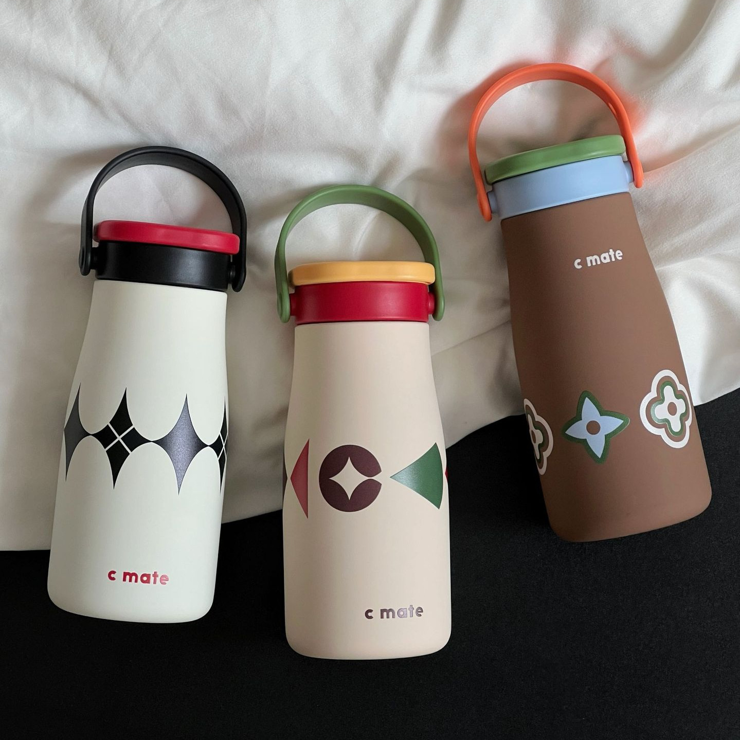 Portable Straw Dual Drinking Cup Ceramic Inner Liner Insulated 316 Couple Female Student HighValue Milk Water 250808