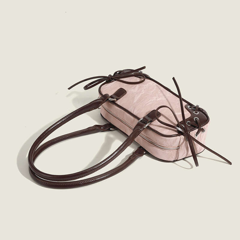 Butterfly Knot Gradient Boston Bag 2025 Spring New Commuter Versatile Shoulder Handbag