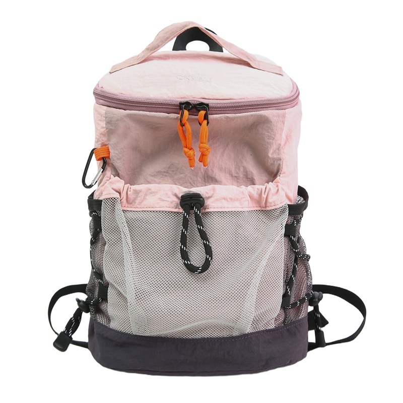 2025 Autumn New Neutral Style Backpack New Fashionable And Simple Style Small Backpack Large Capacity Outdoor Backpack Contrasting Color New Designer 