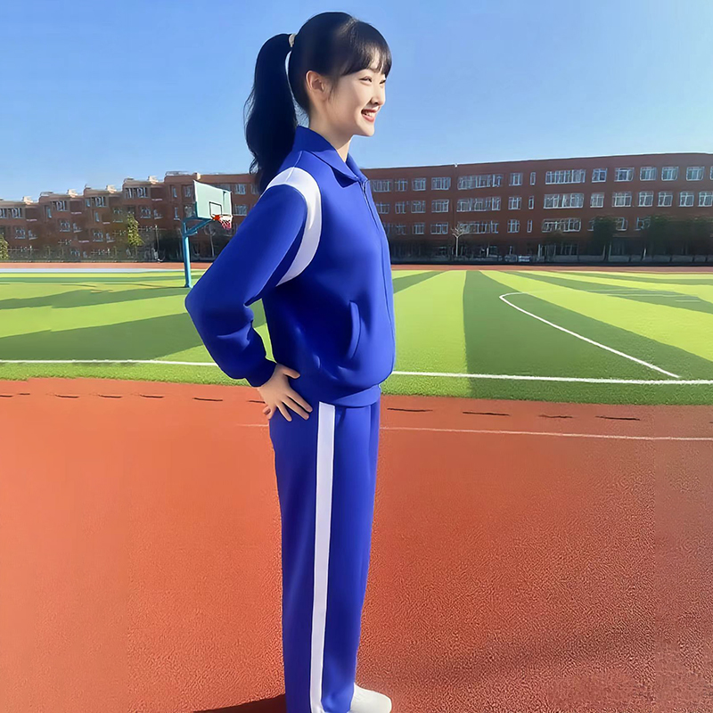 Customized high-quality embroidered badges, campus British style school uniform, fashionable and comfortable school uniform