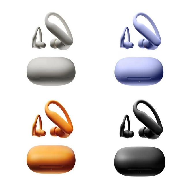 Sport Wireless Power Pro 2 pop-up Earbuds Bluetooth Headphones - True Wireless Earbuds Earphones with Comfortable Earhooks, IPX4 Sweatproof for Running Gym Workout