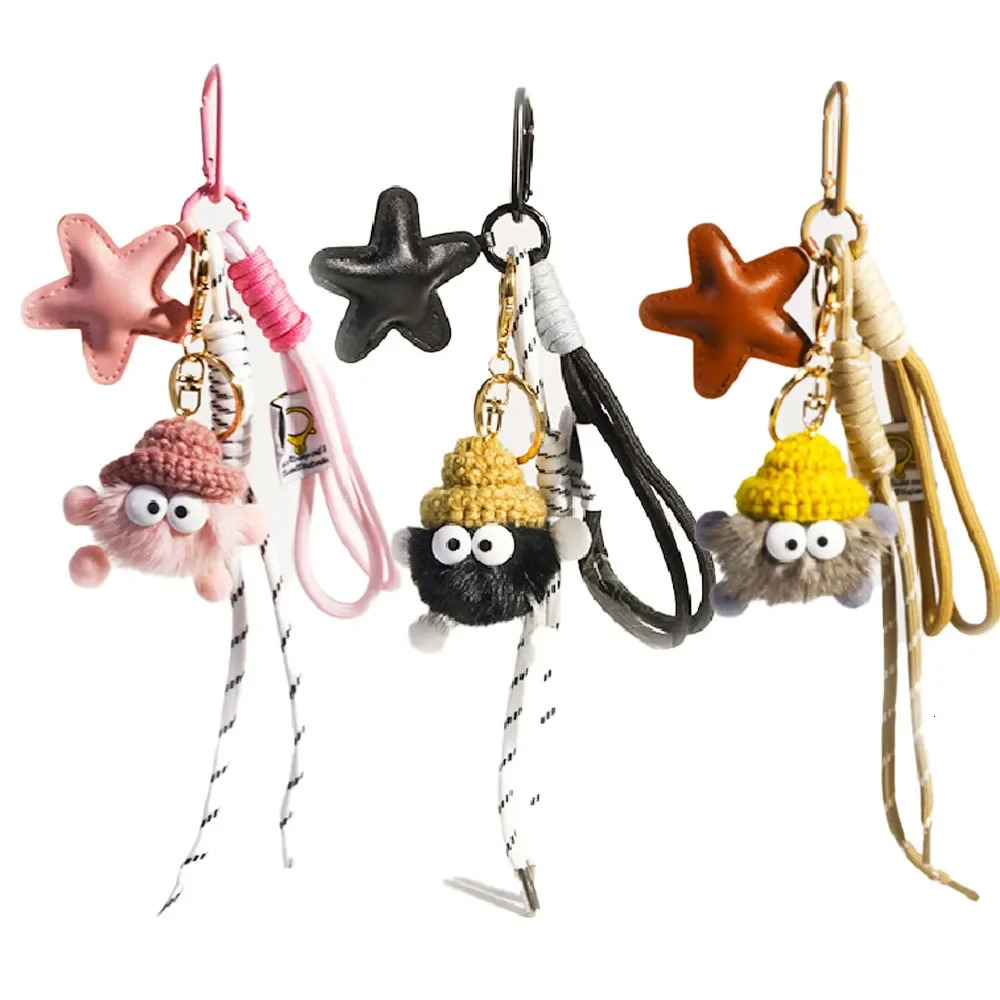 Bag Charm Key Chain Pendant Mink Hair Small Briquettes Car Multifunctional Plush Female Exquisite Gift 250801