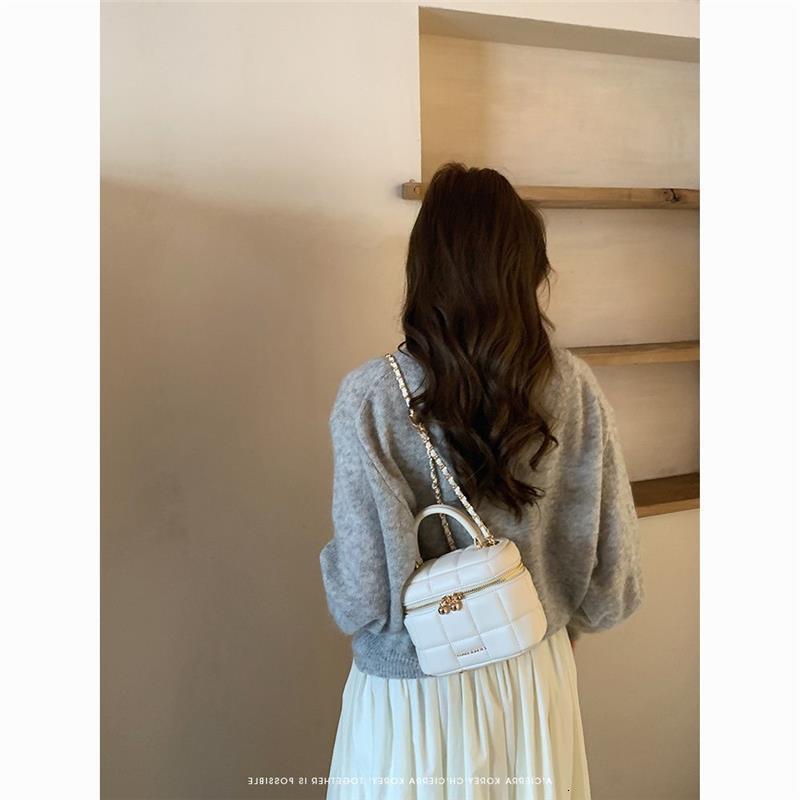 Luxury Brand Designer Bag Platinum Style Box Bag For Women 2025 New High-Quality Texture Chain Shoulder Crossbody Small Bag Fashionable Handbag