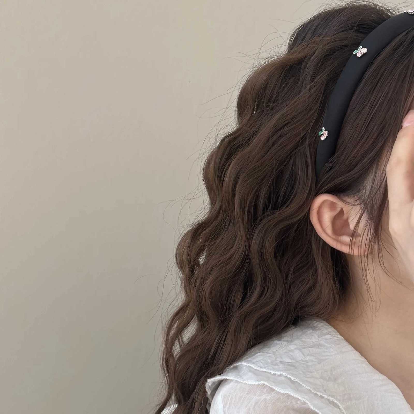 Korean Hair Accessories Band for Girls Wen Rhinestone Vers Fascinator Hoop Leading Fashion Kaii Sweets Cute Popar Y250808