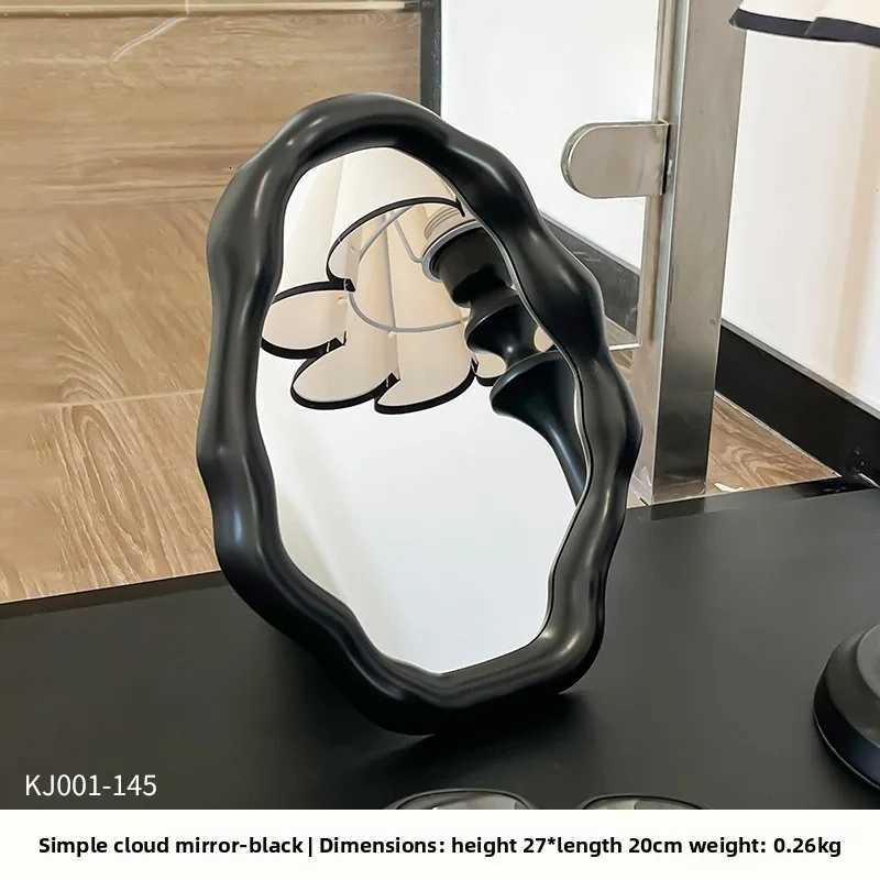 ight Luxury High-end Small Mirror Home Internet Celebrity High-value Makeup Mirror Dormitory Decoration Z250807