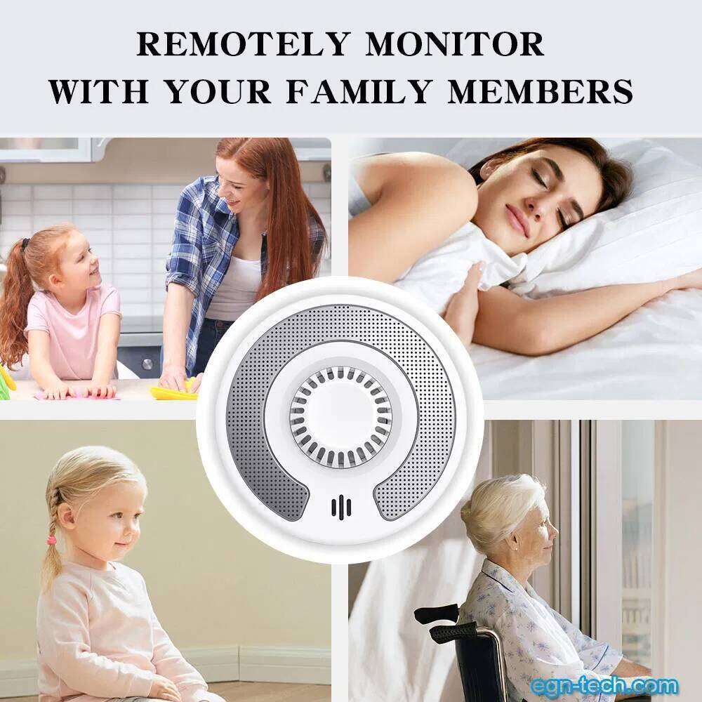 V-Come Smart Wireless Heat Alarm Detector with Tuya APP Connectivity for Home VH03W