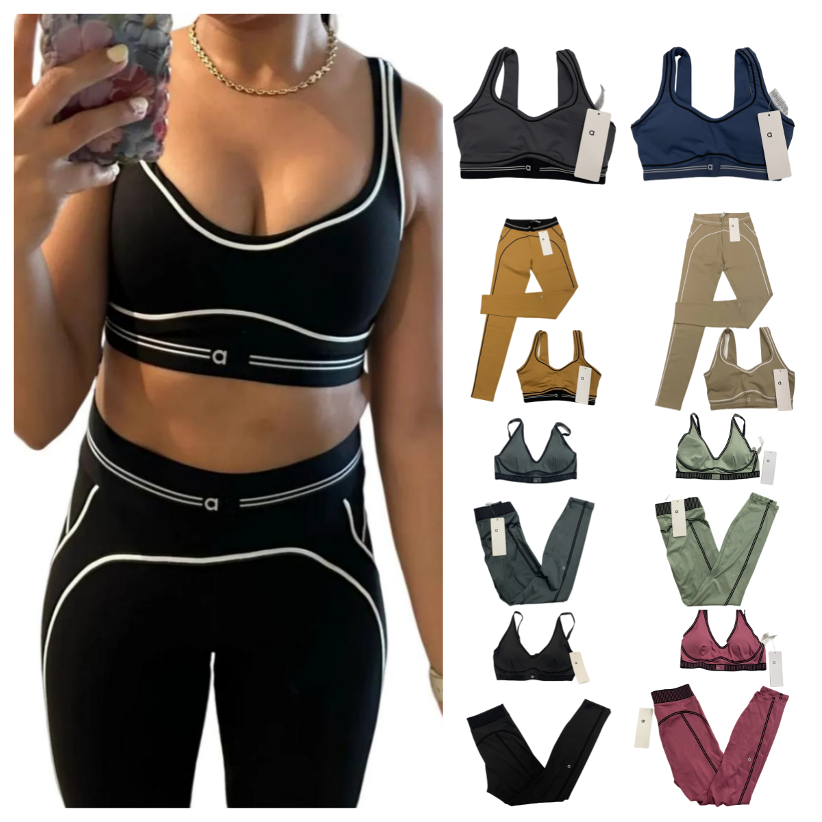 New Sports Heart Throb High Legging End Yoga Clothes Summer Running Fiess Gym Sexy Lady Omfortable Various Styles Aloness women clothes Yaga Bra