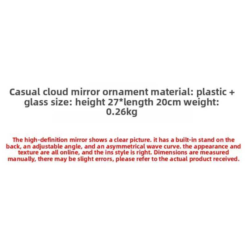 ight Luxury High-end Small Mirror Home Internet Celebrity High-value Makeup Mirror Dormitory Decoration Z250807