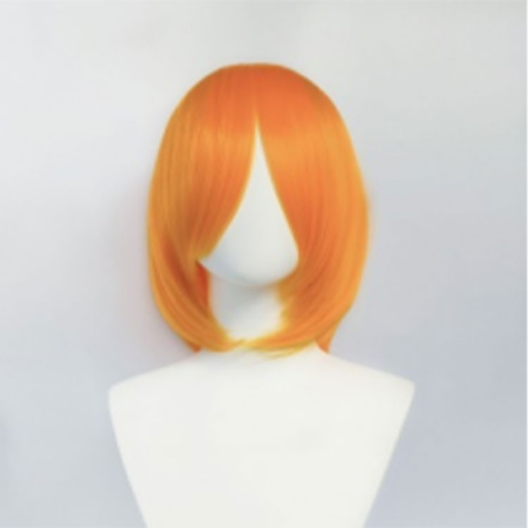 Fashionable Dark Brown Cosplay Wig Featuring Realistic Strands & Stylish Air Styled Fringe